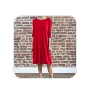 Mimu maxi red frock size small